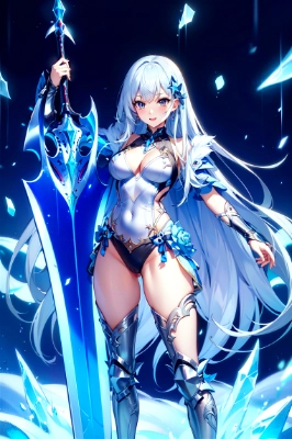 氷剣の女騎士