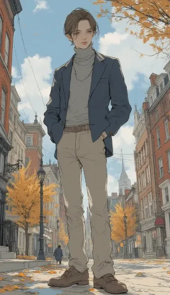 【SeaArtで画像生成】フィラデルフィア名所×イケメン旅コーデ3選！独立記念館・ロッキーの階段で魅せるファッションスナップ