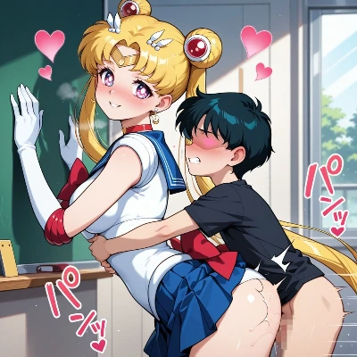 セーラームーン　催眠おねショタセックス