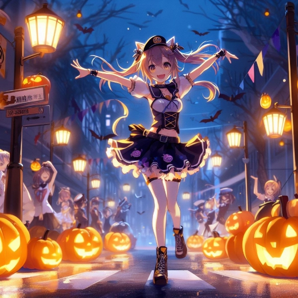 ハロウィン（ミニスカ・ポリス）