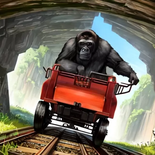 トロッコとゴリラと
