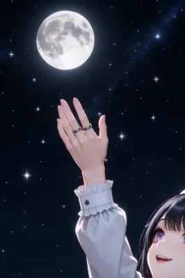 月と団子