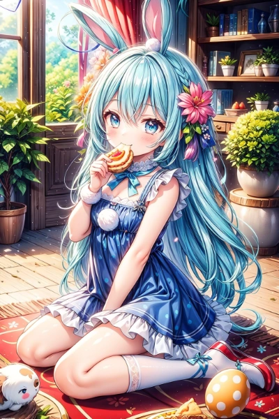 このケーキを食べるとね、とても良いが起きるの