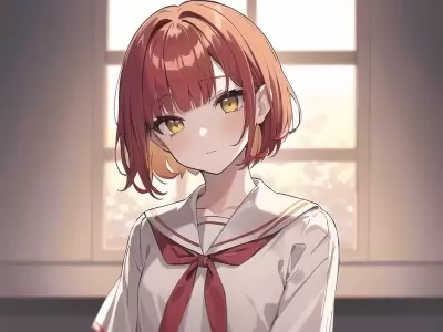 #15 赤髪少女