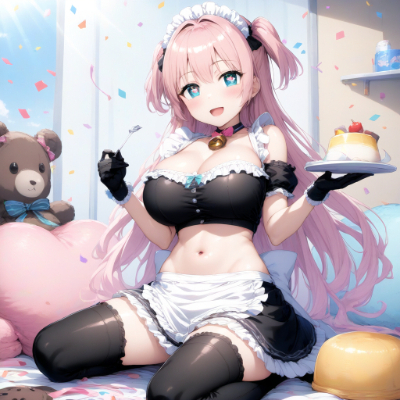 プリンとメイド