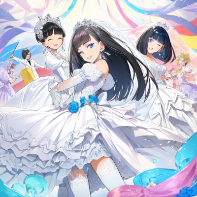白ドレスが素敵です
