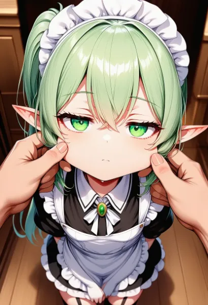 ほっぺたむにむに