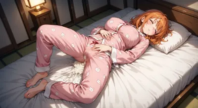 絶対に起きない女の子とそれを良いことに好き放題する兄弟くん