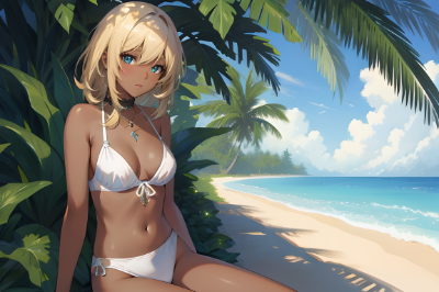 水着ギャル