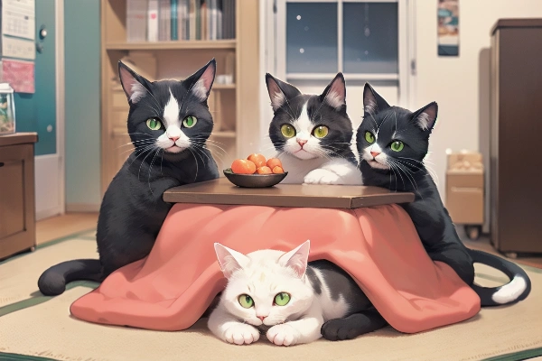 猫用こたつ