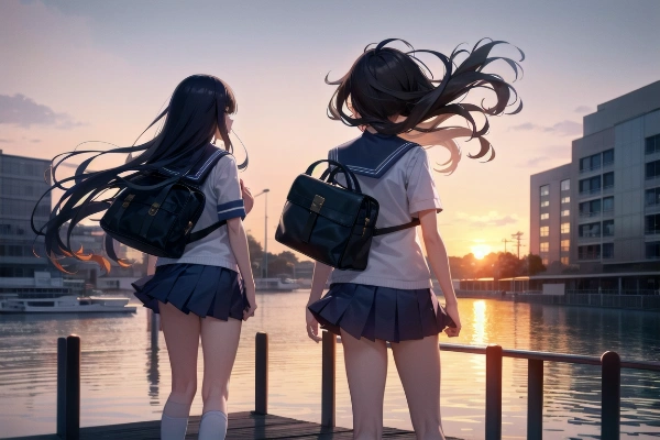 「海の、バッキャロー！」「どうした突然！？」「いや、言ってみたかっただけ」