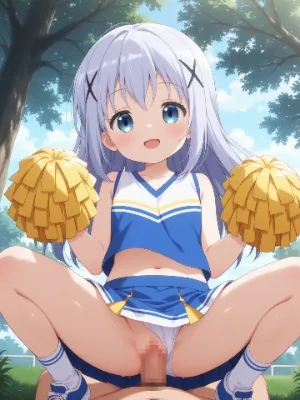 チノ(チア衣装)えっち