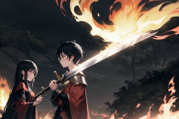 炎の剣（ただの松明）