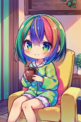 寝起きのココア