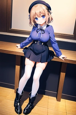ブーツ女子