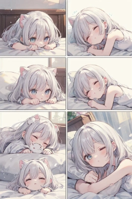 ねむねむ••• 起きた？