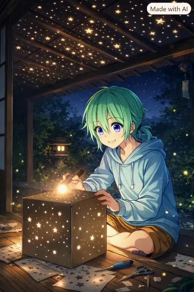 夜景を作る宿題