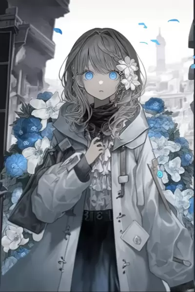 酔蝶花　「灰」