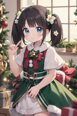 クリスマスの女の子