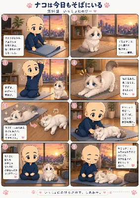 猫漫画コンテンツ6シリーズ  猫漫画6シリーズを投稿しています。  サイベリアンのクィーン こっそり始めた、おっさんの小さな挑戦  ちびキャラ ベビークイーン ティッシュは、今日も逃げ回る  クイーンと無職のおっさん現代版 無料版の入り口を
