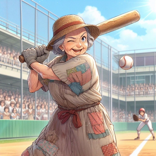 ボールが止まって見えるわ