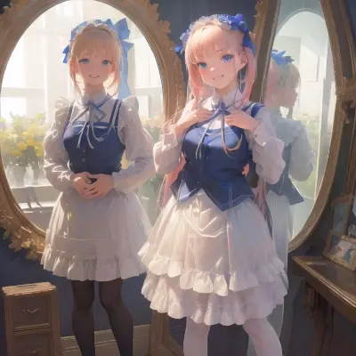 私と鏡