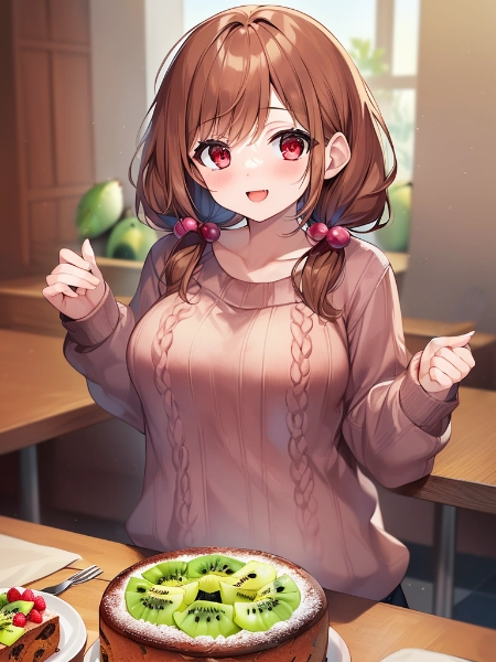 手作りチャレンジの幼馴染ちゃん