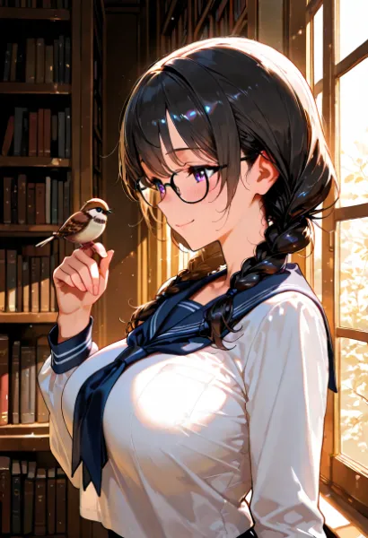 文学少女と文鳥
