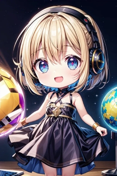 デスクの上でダンシング