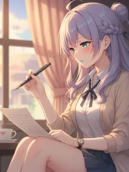 窓辺で綴る想い