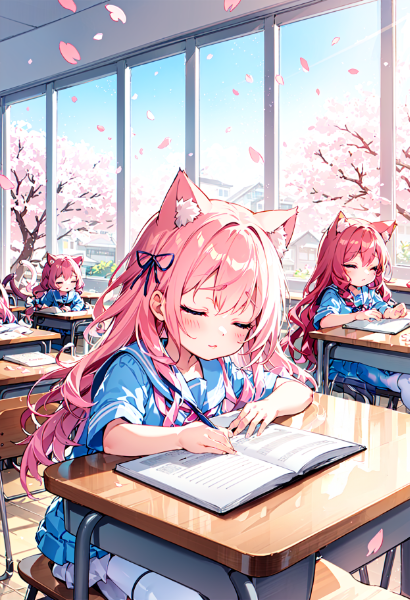 授業中にスヤァ…