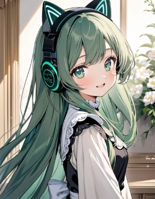 ネコミミヘッドフォン