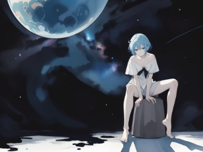on the moon