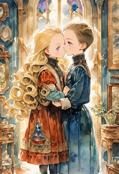 青と赤の境界線