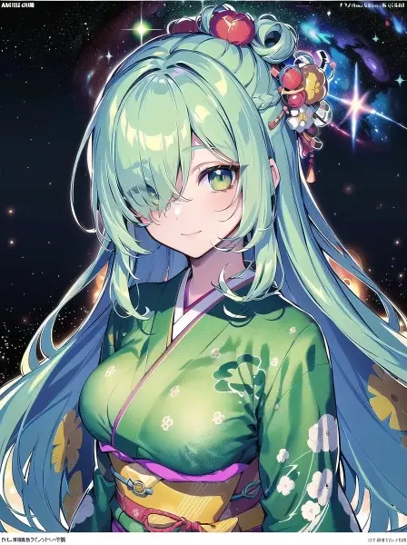 #236 緑髪少女
