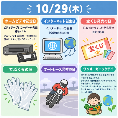 10/29の何の日