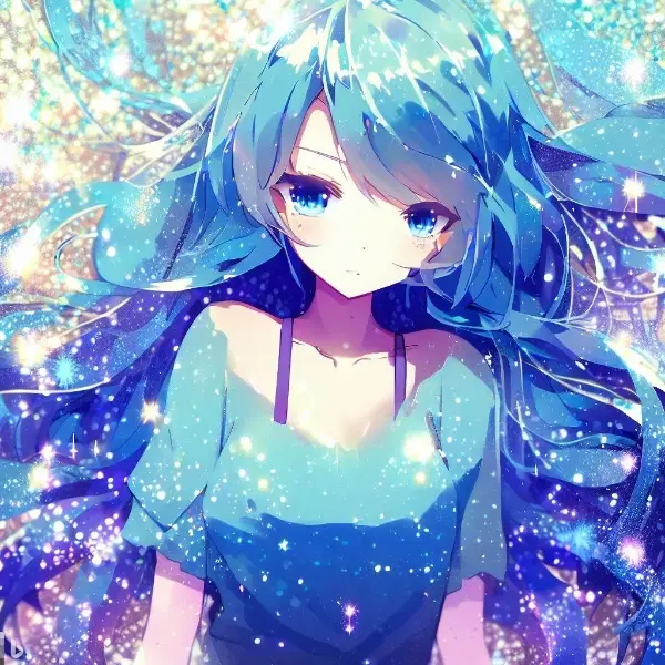 キラキラ～(青)