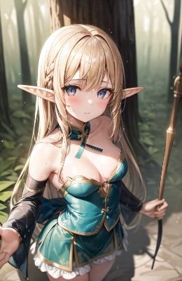 魔法使いエルフちゃん