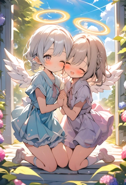 仲良し天使さま