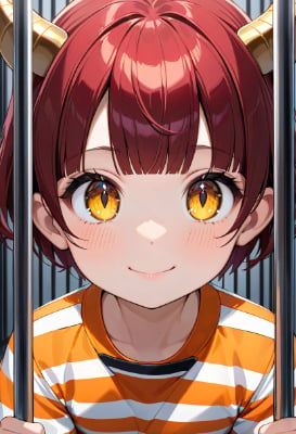 捕まっちゃったっ♡