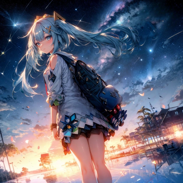 【原神】ファルザン 星空と湖