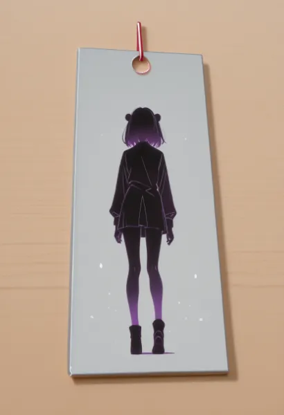 紫の少女、星空への一歩