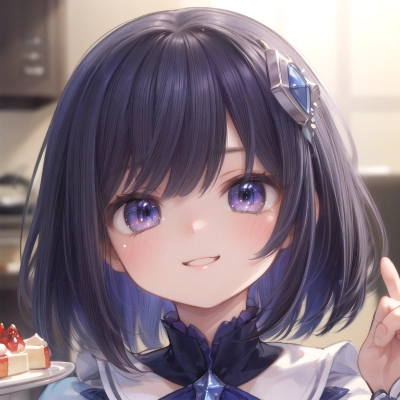 ケーキ屋さんで