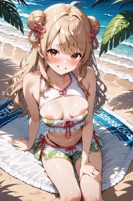 はみ出し　にいなちゃん
