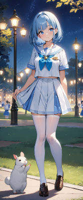 夜の公園