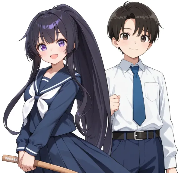 サムライガールとそのパートナー