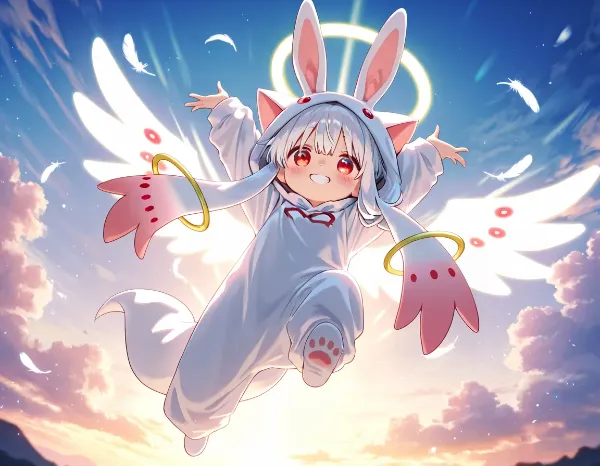 ウサァべえは天から使者なのだぁ～♪