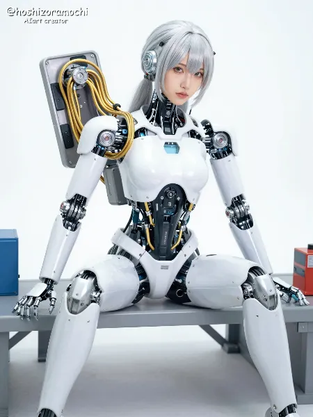 メンテナンスの合間、無防備な輝き - Between maintenance sessions, the unprotected shine