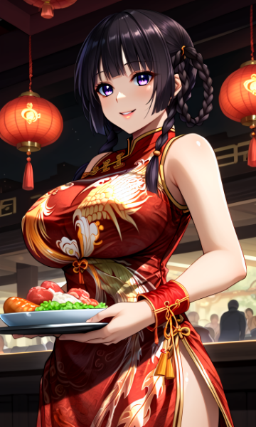 レイファンさん　看板娘