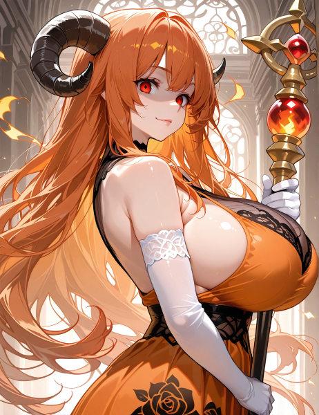 マリウス帝国軍第四軍団長・山吹のフラーム